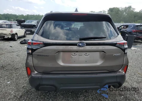 2025 Subaru Forester Touring from USA, damaged, VIN JF2SLDTC8SH477603
